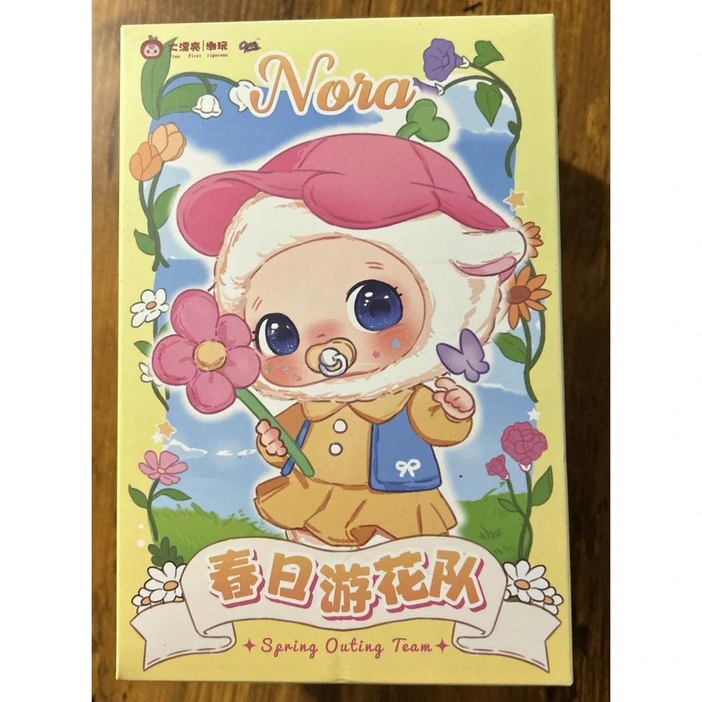 Labubu Nora Spring Outing Team Babydoll Plush Series 3 Authentic Christmas